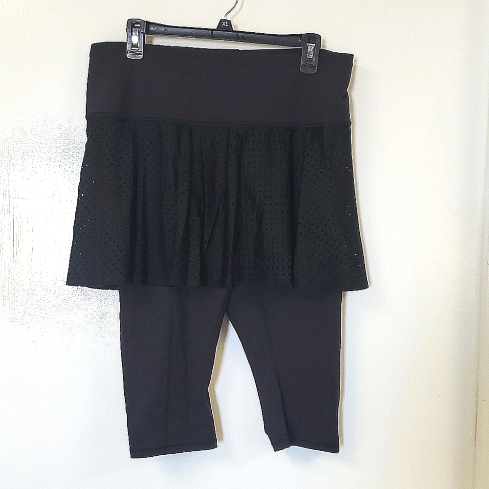 Athleta Crop Legging and Skirt